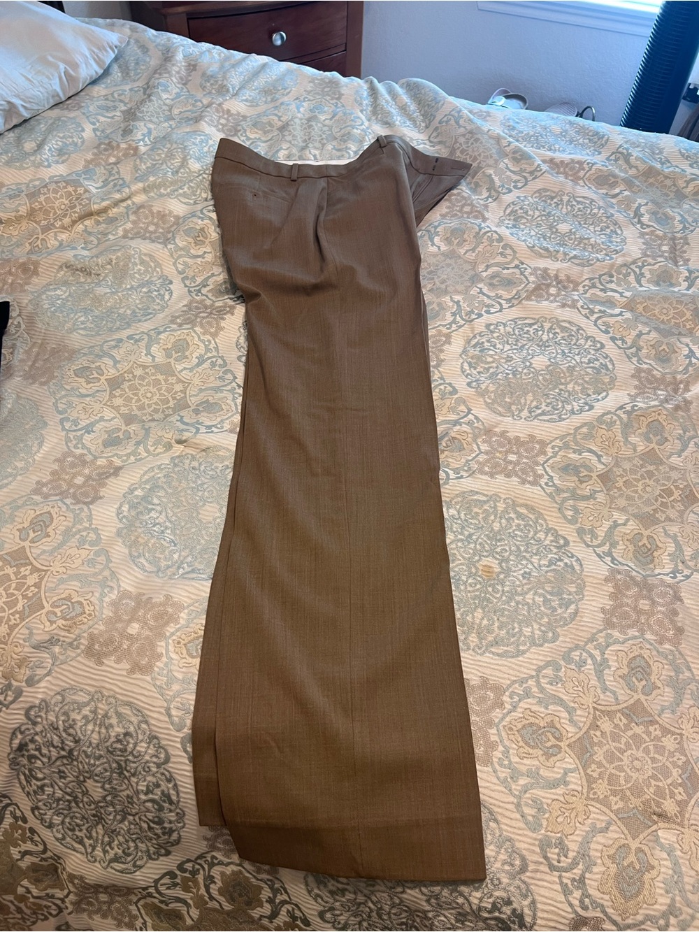 Banana Republic Brown Wide-Leg Trousers